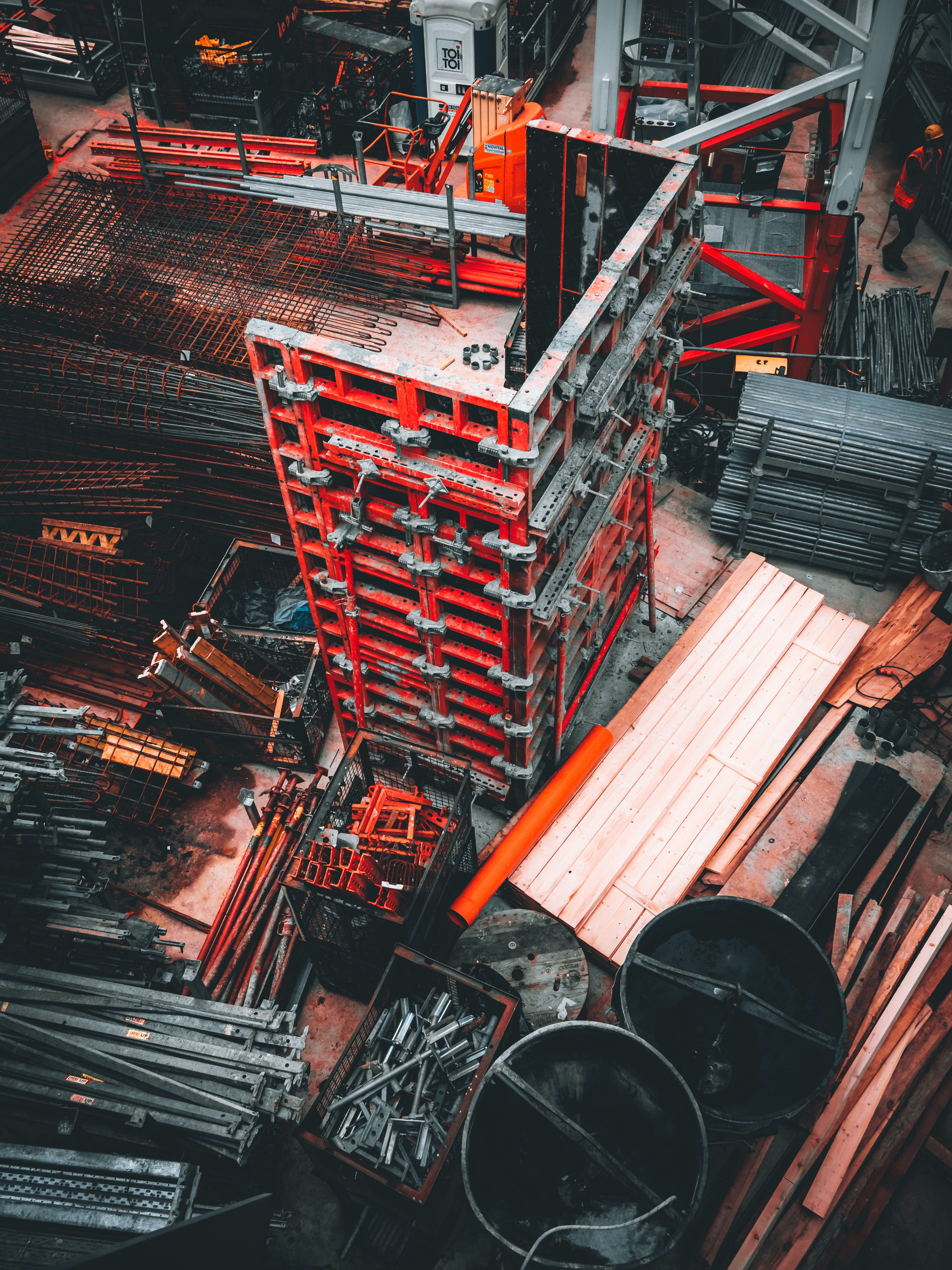 Drone Surveillance of a Worksite